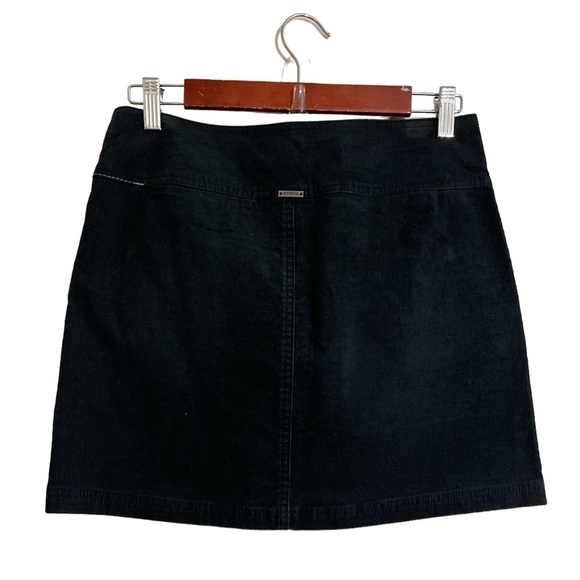 prAna Canyon Cord Skirt in Washed Black sz. 4 - Picture 3 of 8